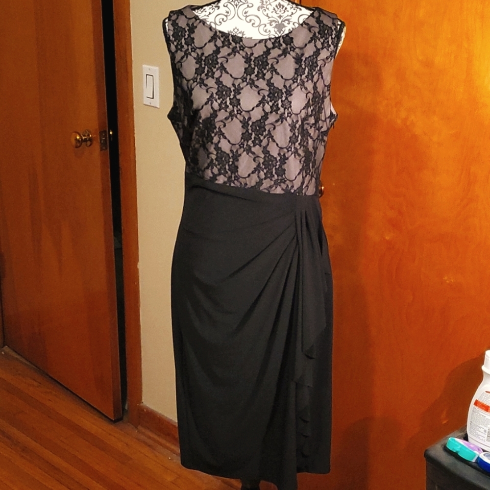 Women's black dress.